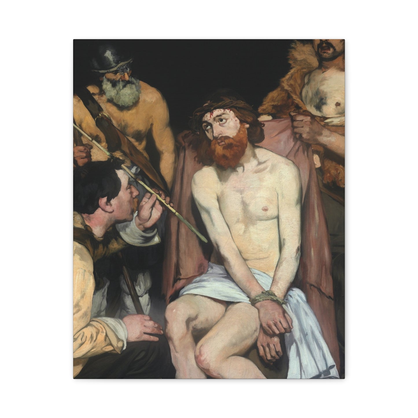 Jesus Mocked by the Soldiers (1865) by Édouard Manet Canvas
