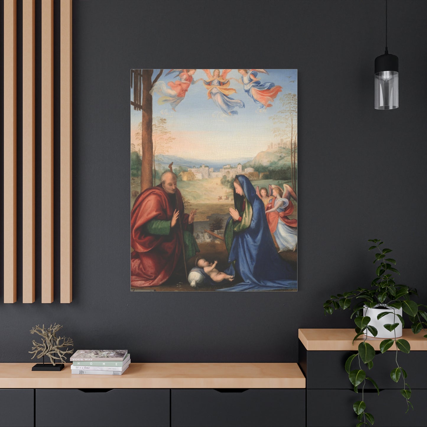The Nativity (1504-7) by Fra Bartolommeo Canvas
