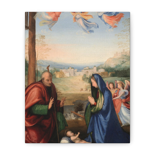 The Nativity (1504-7) by Fra Bartolommeo Canvas
