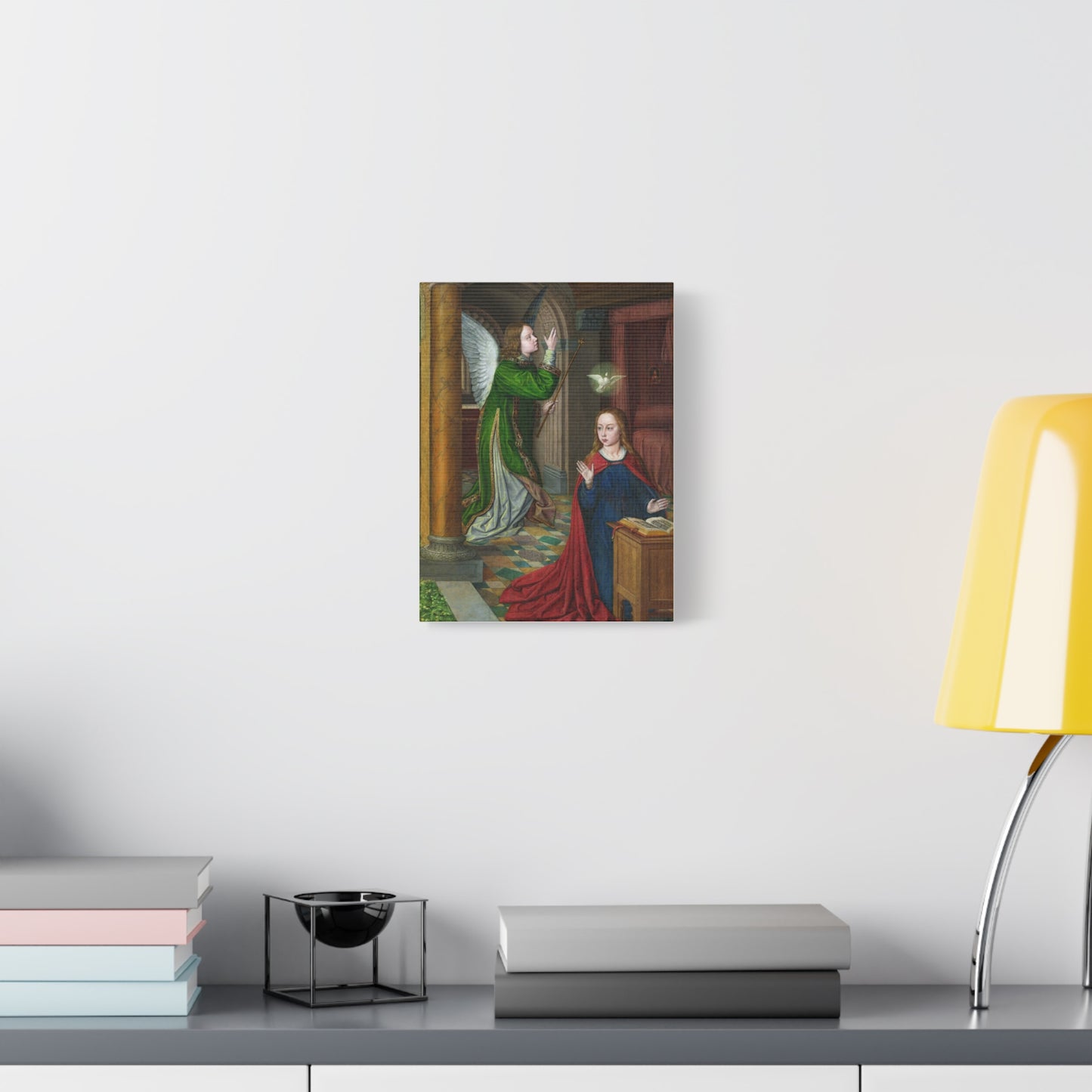 The Annunciation (1490–95) by Jean Hey Canvas