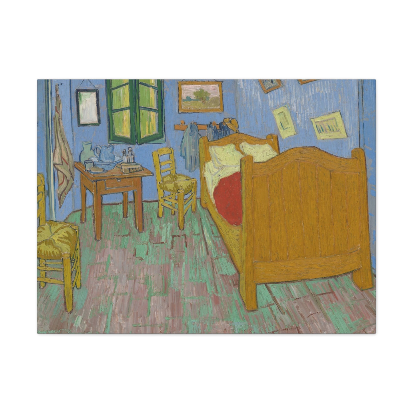 The Bedroom (1889) by Vincent Van Gogh Canvas