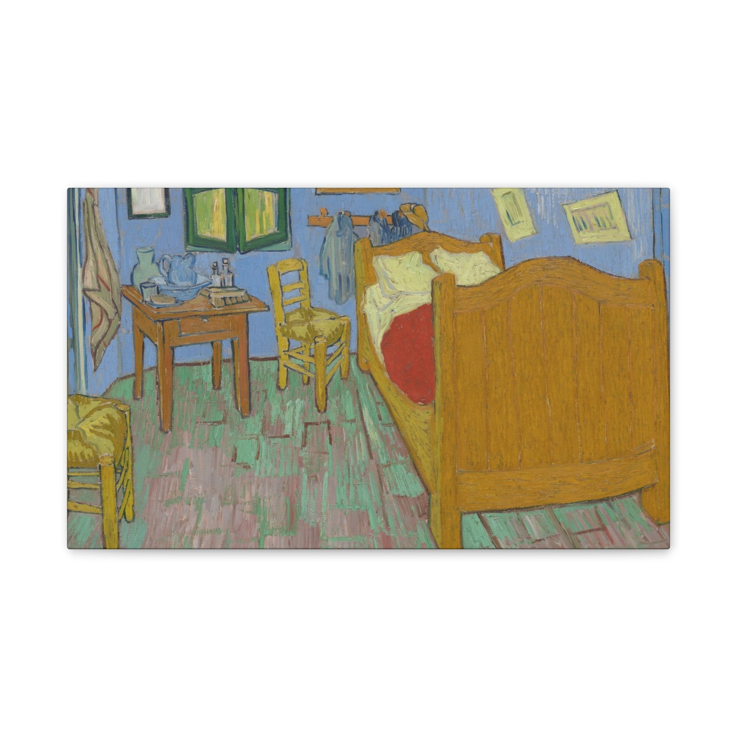 The Bedroom (1889) by Vincent Van Gogh Canvas