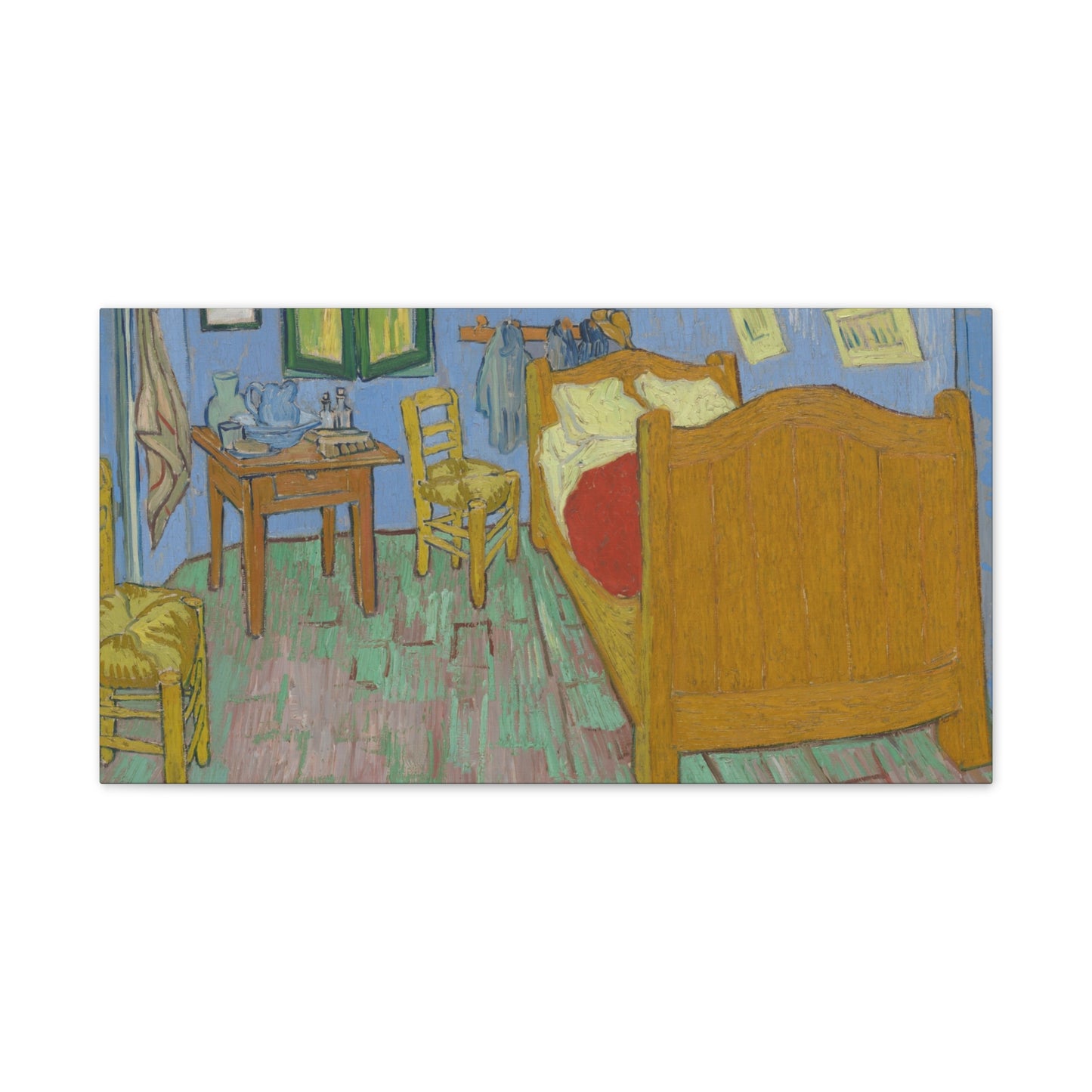 The Bedroom (1889) by Vincent Van Gogh Canvas