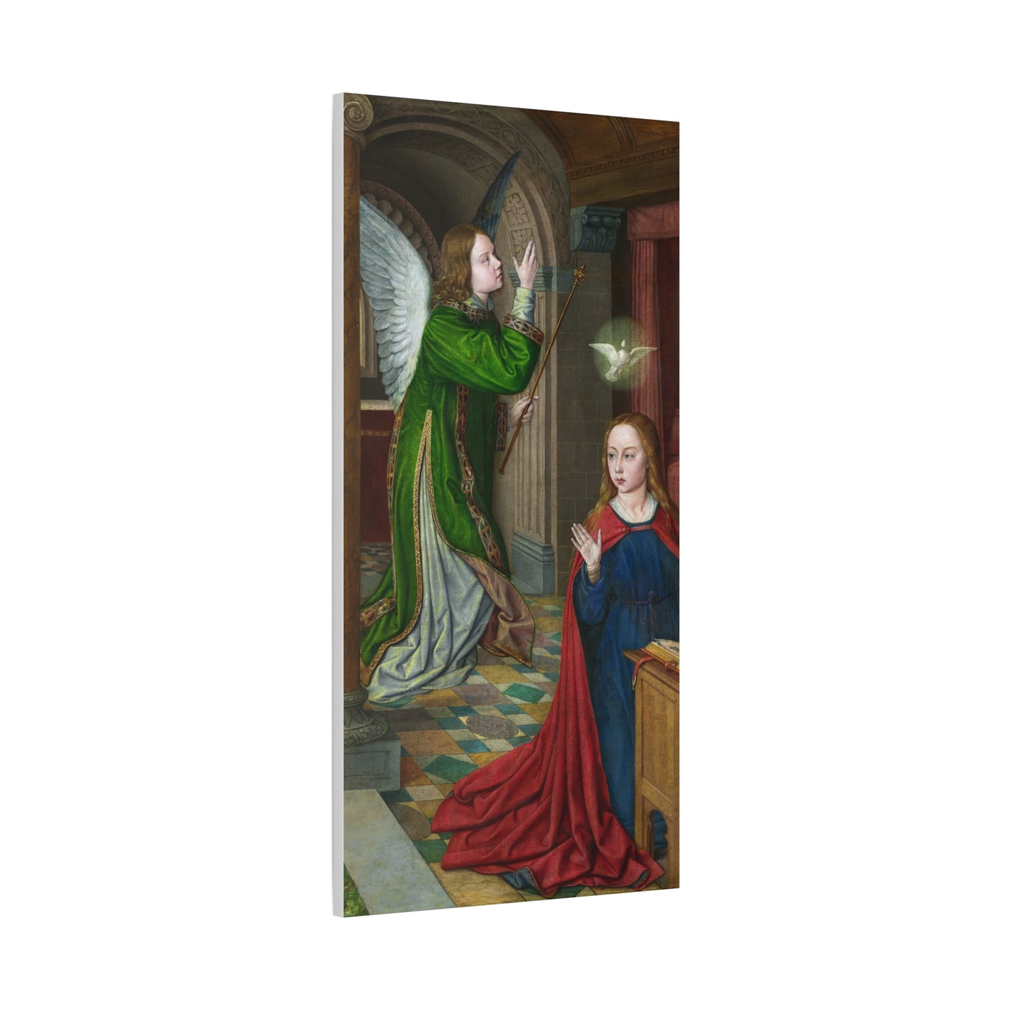The Annunciation (1490–95) by Jean Hey Canvas