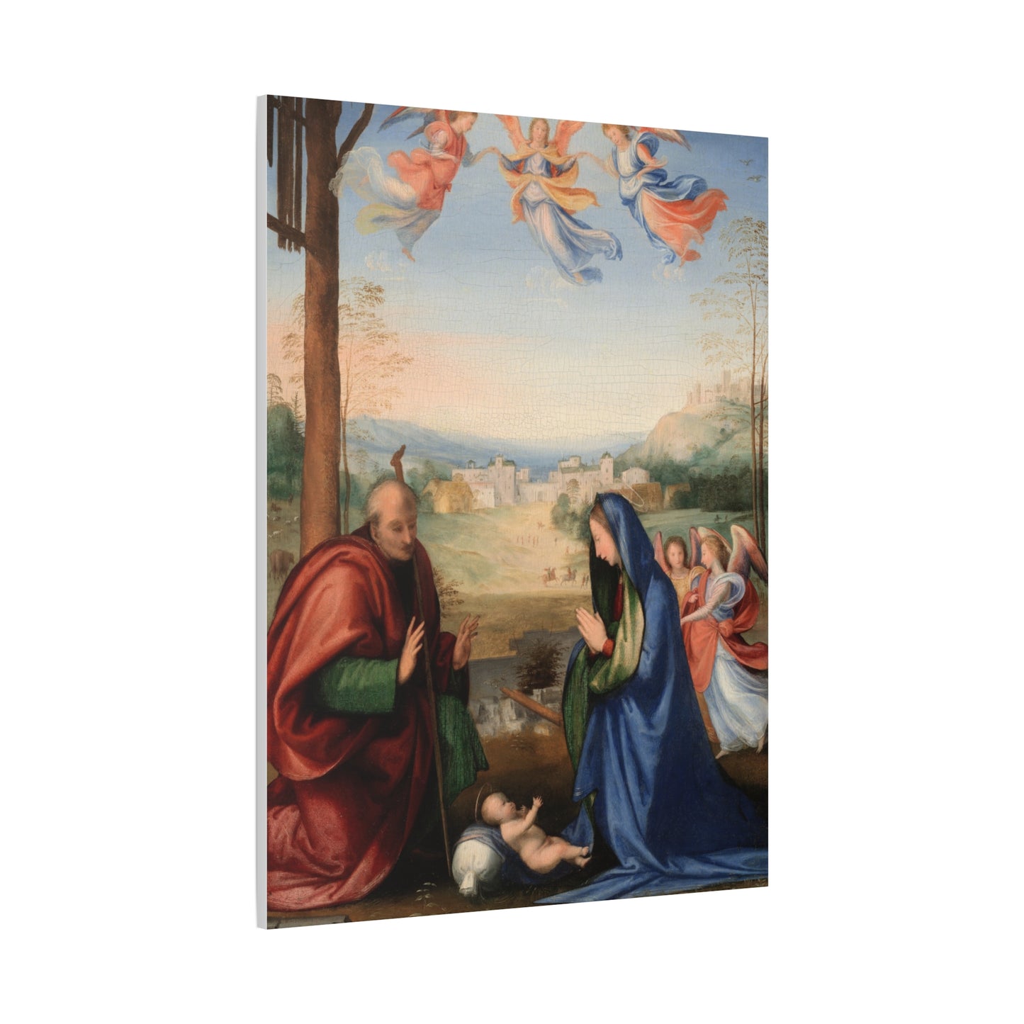 The Nativity (1504-7) by Fra Bartolommeo Canvas