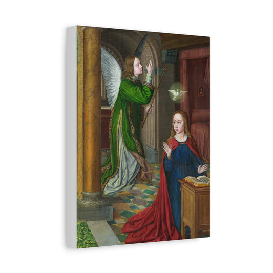 The Annunciation (1490–95) by Jean Hey Canvas