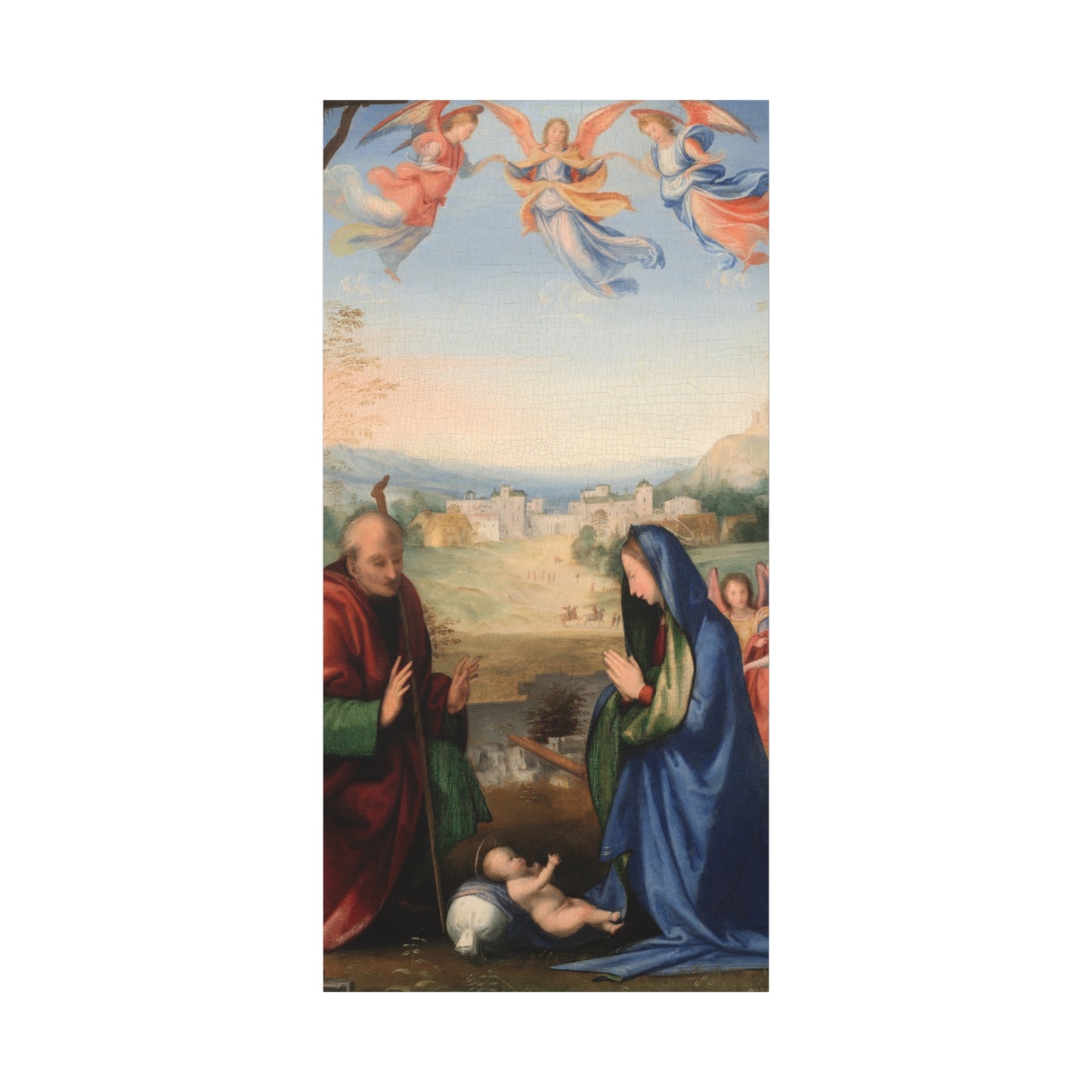 The Nativity (1504-7) by Fra Bartolommeo Canvas