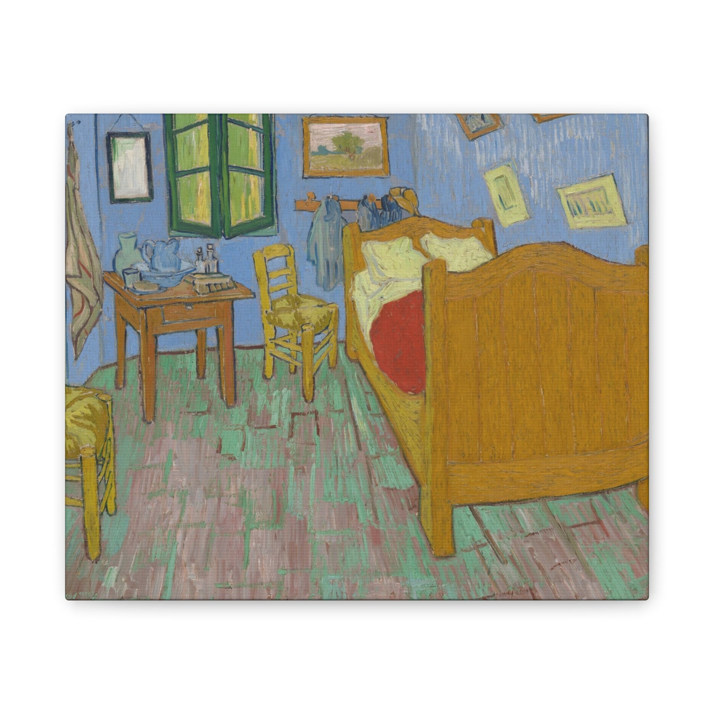 The Bedroom (1889) by Vincent Van Gogh Canvas