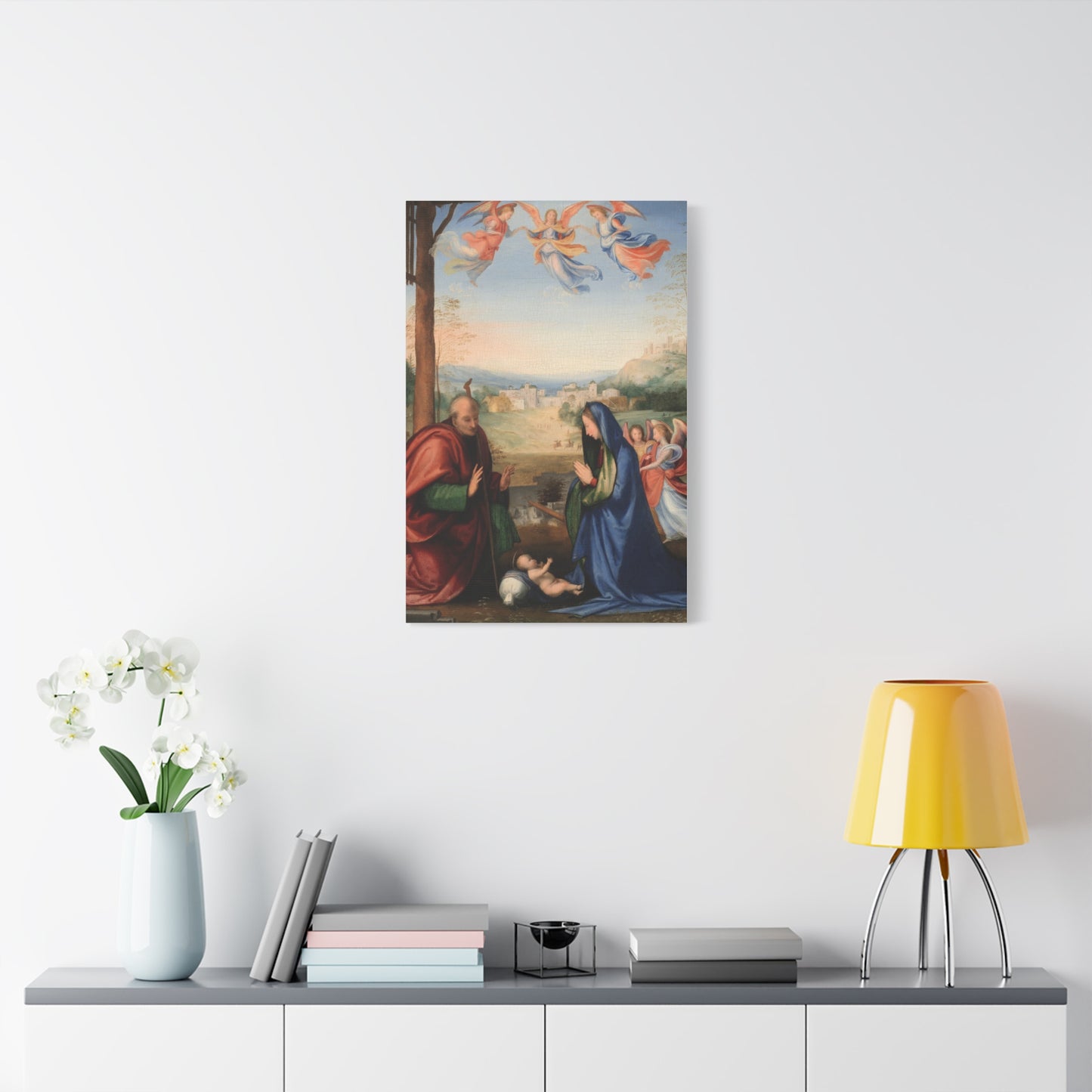 The Nativity (1504-7) by Fra Bartolommeo Canvas