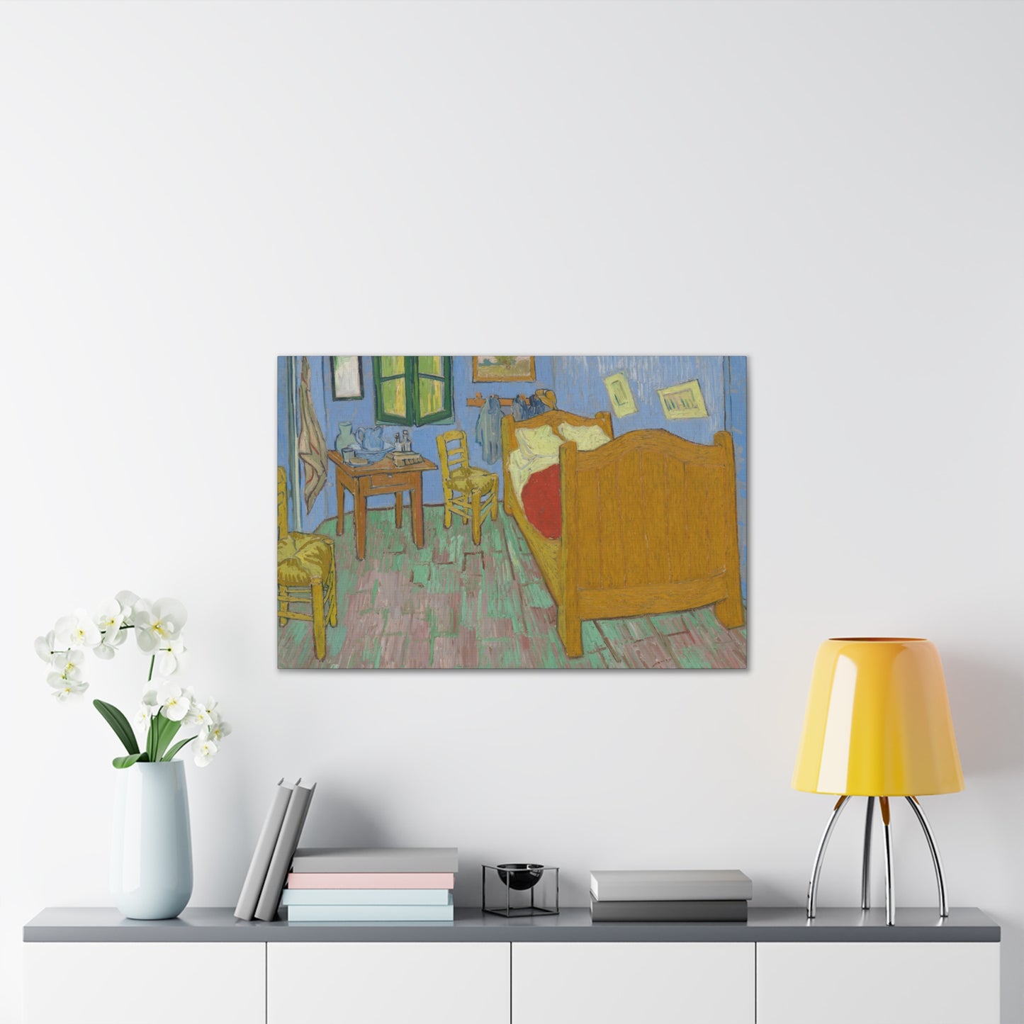The Bedroom (1889) by Vincent Van Gogh Canvas