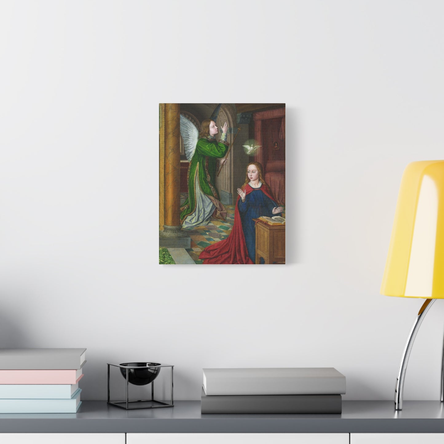 The Annunciation (1490–95) by Jean Hey Canvas
