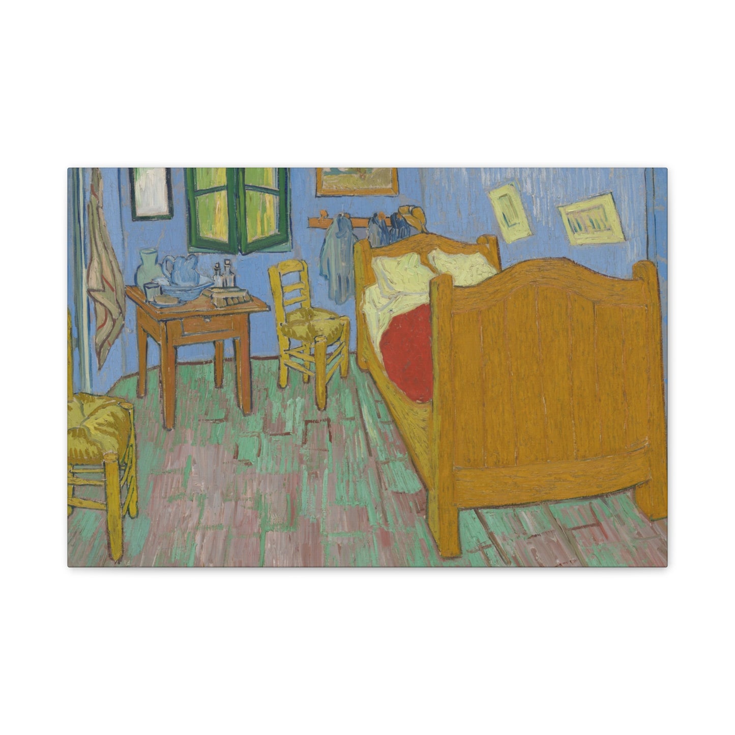 The Bedroom (1889) by Vincent Van Gogh Canvas