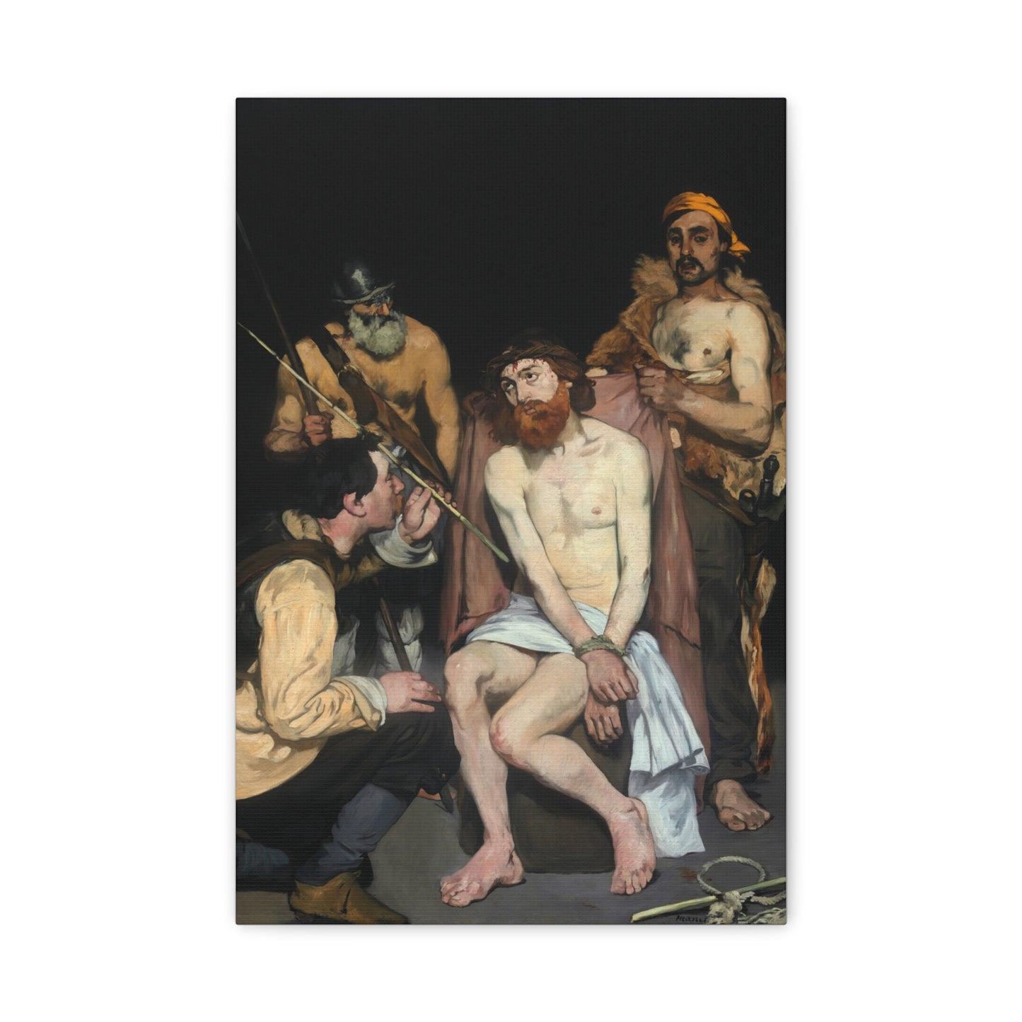 Jesus Mocked by the Soldiers (1865) by Édouard Manet Canvas