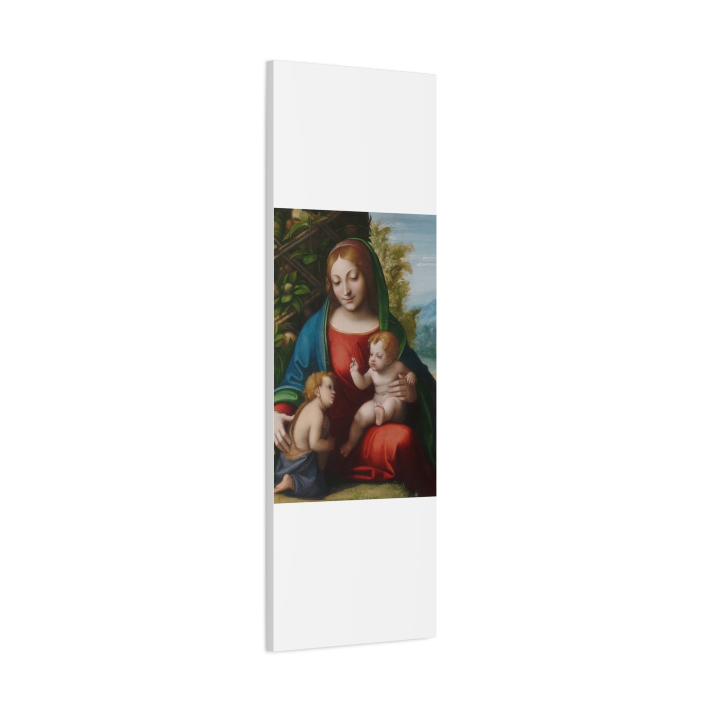 Virgin and Child with the Young Saint John the Baptist (c. 1515) by Correggio Canvas