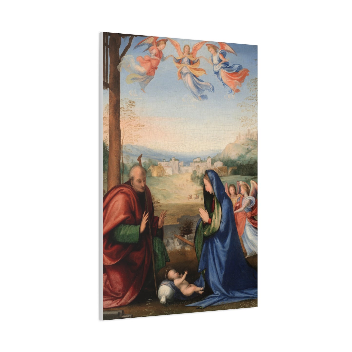 The Nativity (1504-7) by Fra Bartolommeo Canvas