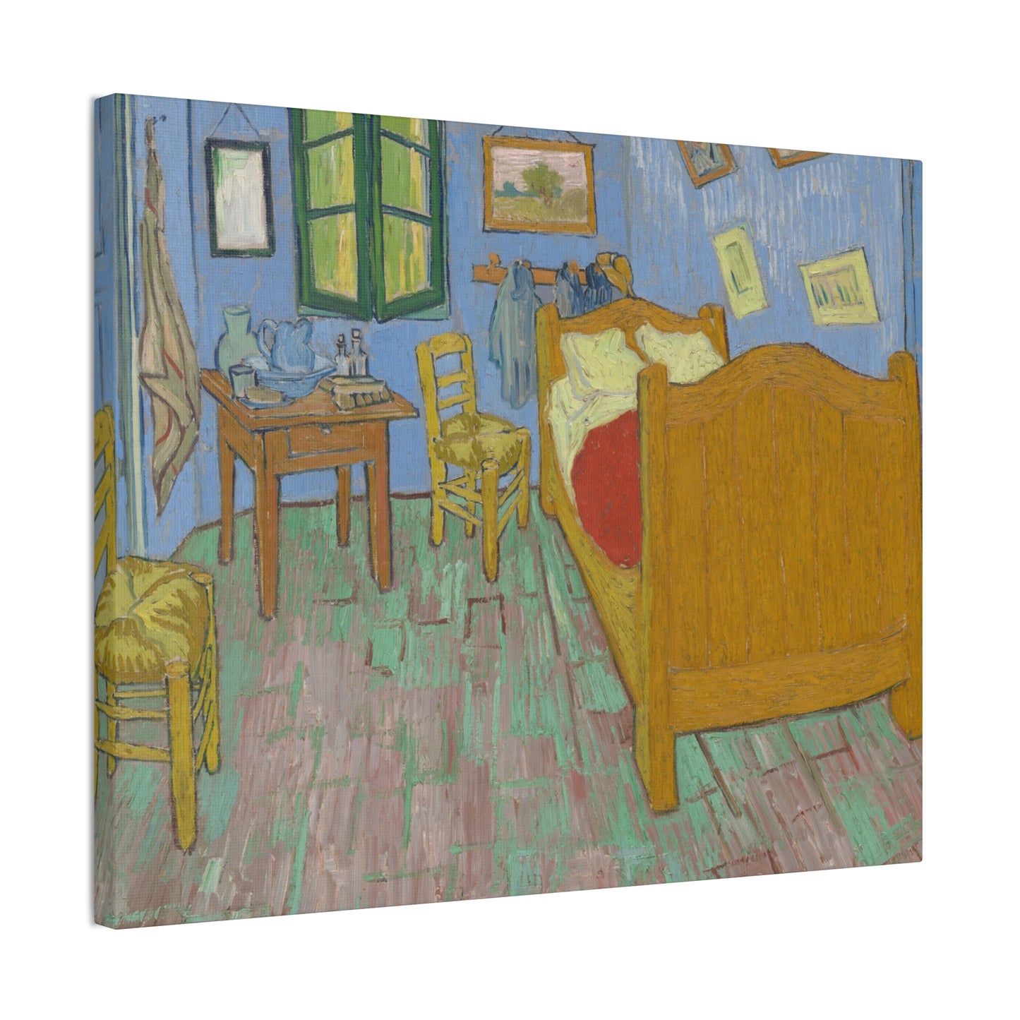 The Bedroom (1889) by Vincent Van Gogh Canvas