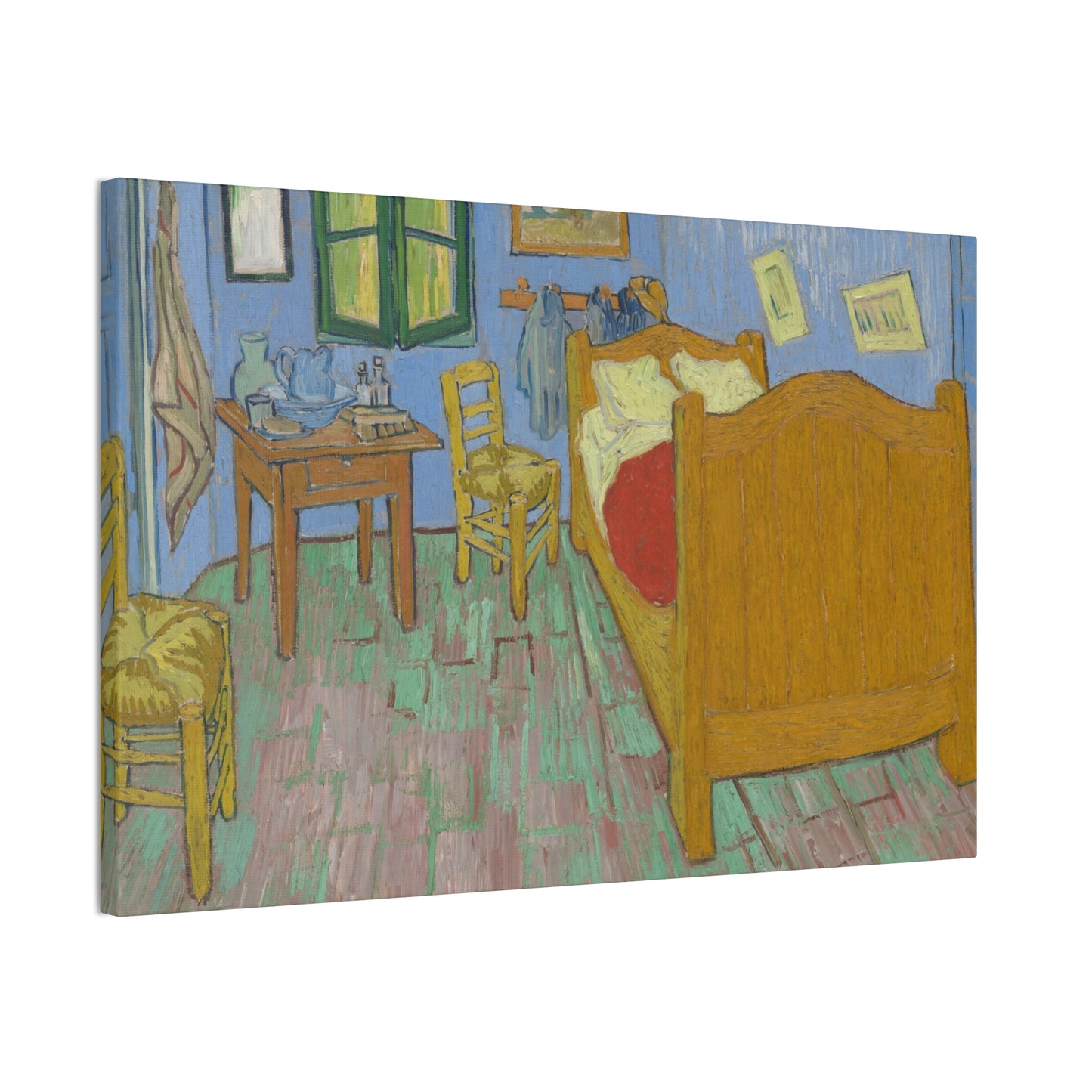 The Bedroom (1889) by Vincent Van Gogh Canvas