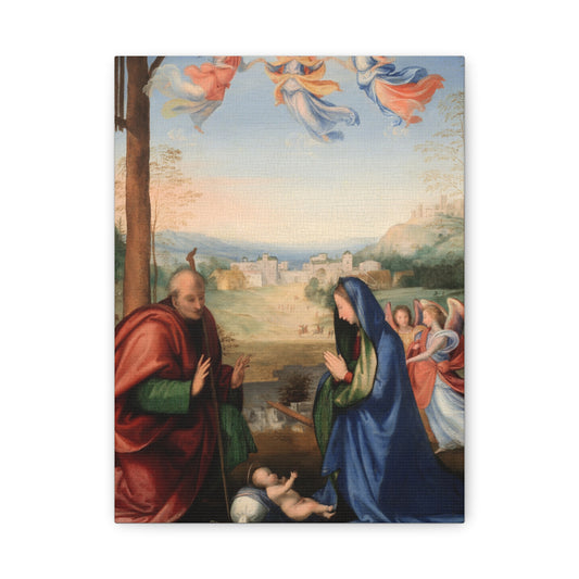 The Nativity (1504-7) by Fra Bartolommeo Canvas
