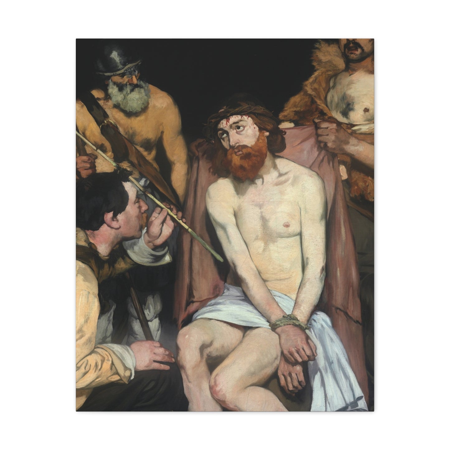 Jesus Mocked by the Soldiers (1865) by Édouard Manet Canvas
