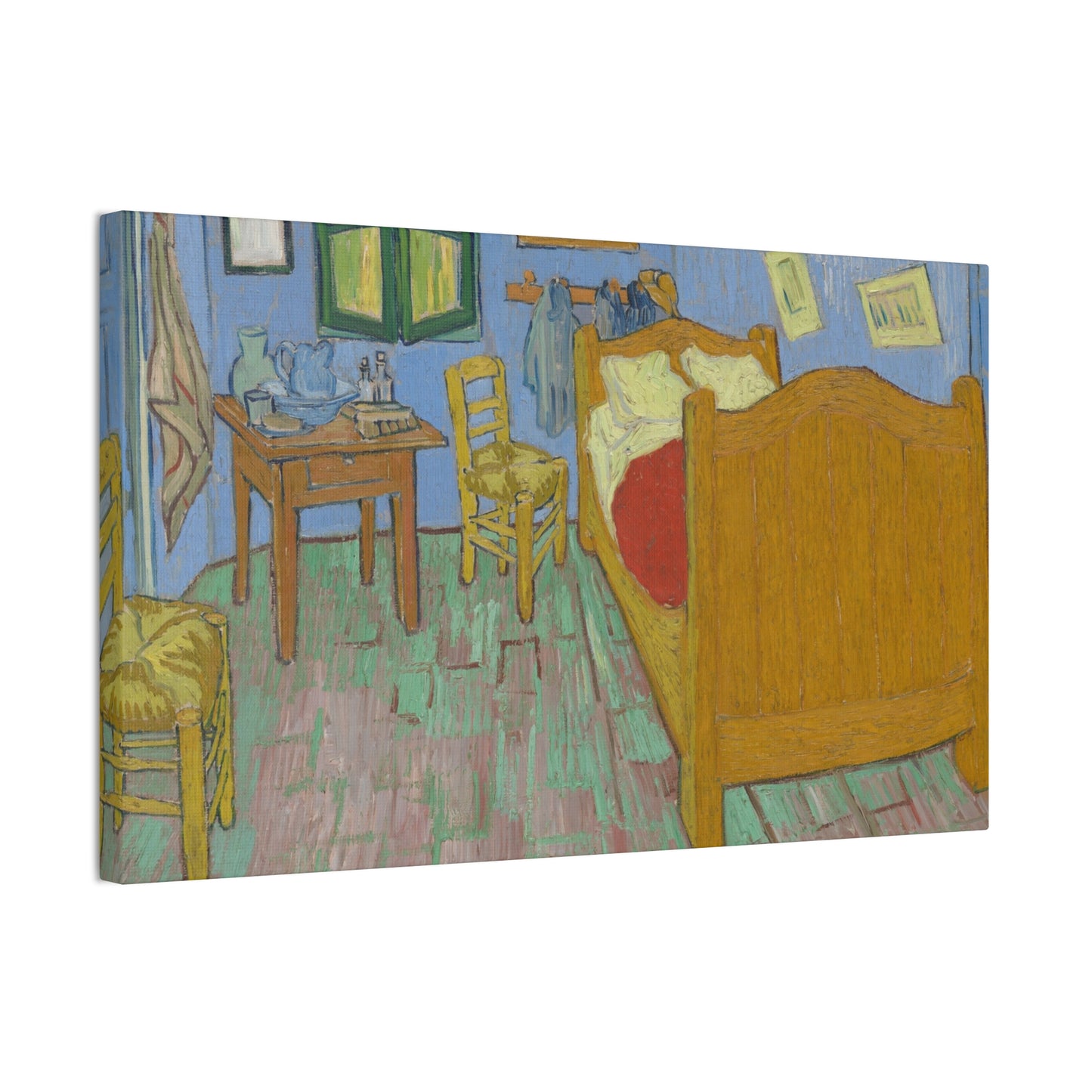The Bedroom (1889) by Vincent Van Gogh Canvas
