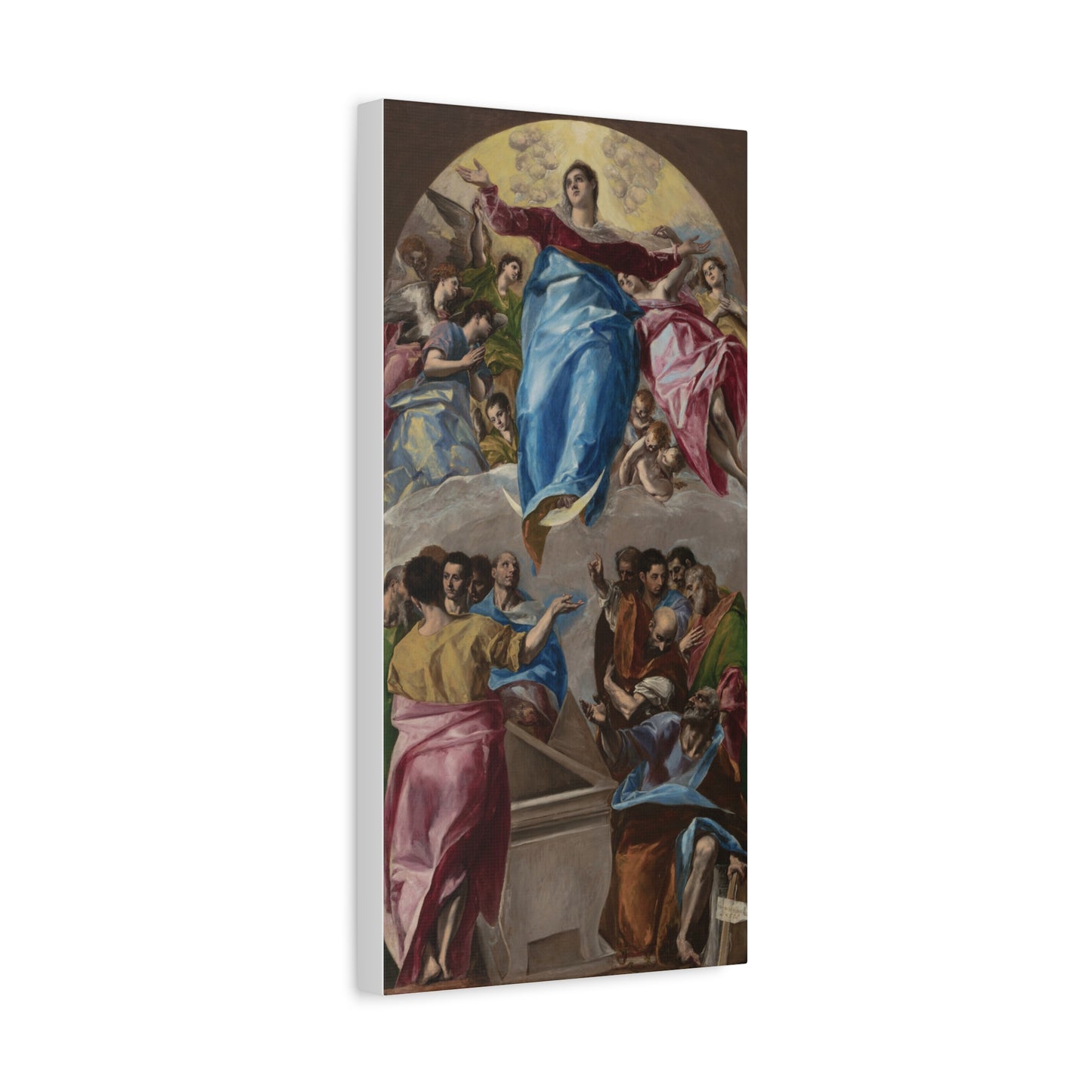 The Assumption of the Virgin Date (1577–79) by El Greco Canvas