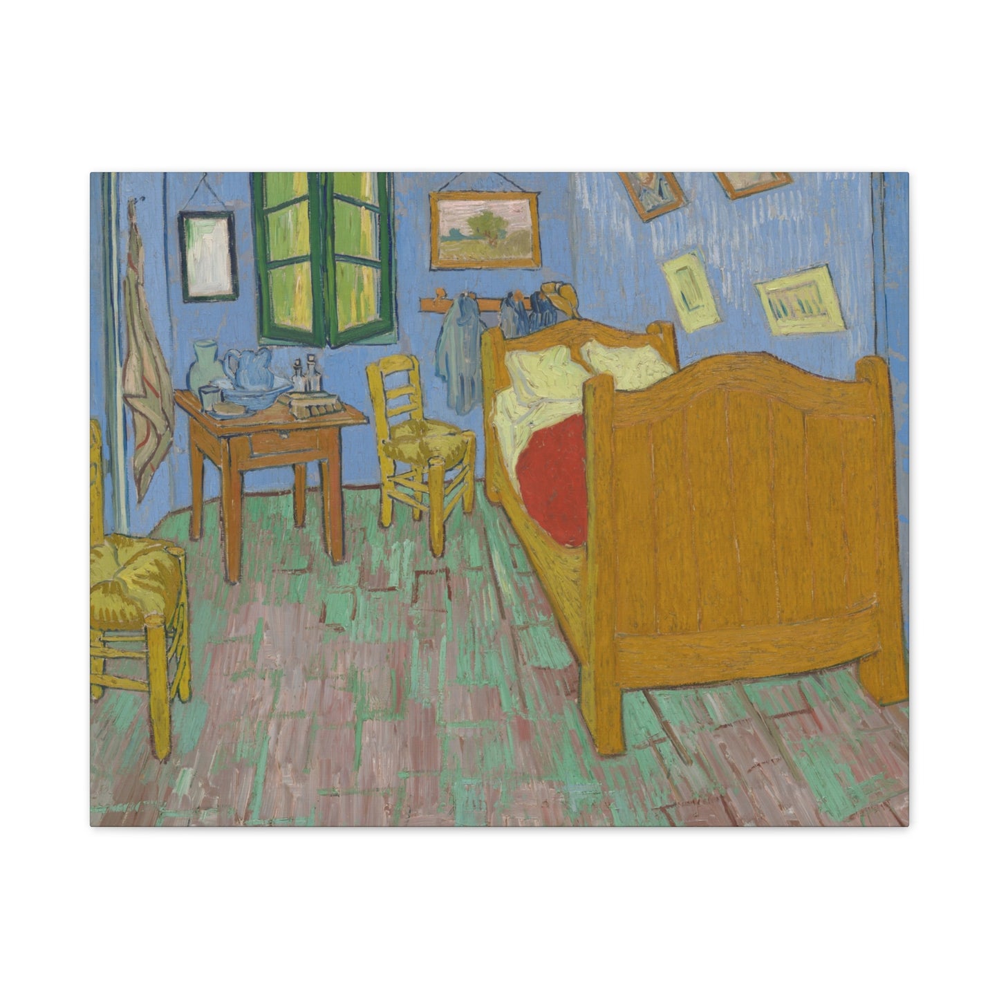 The Bedroom (1889) by Vincent Van Gogh Canvas