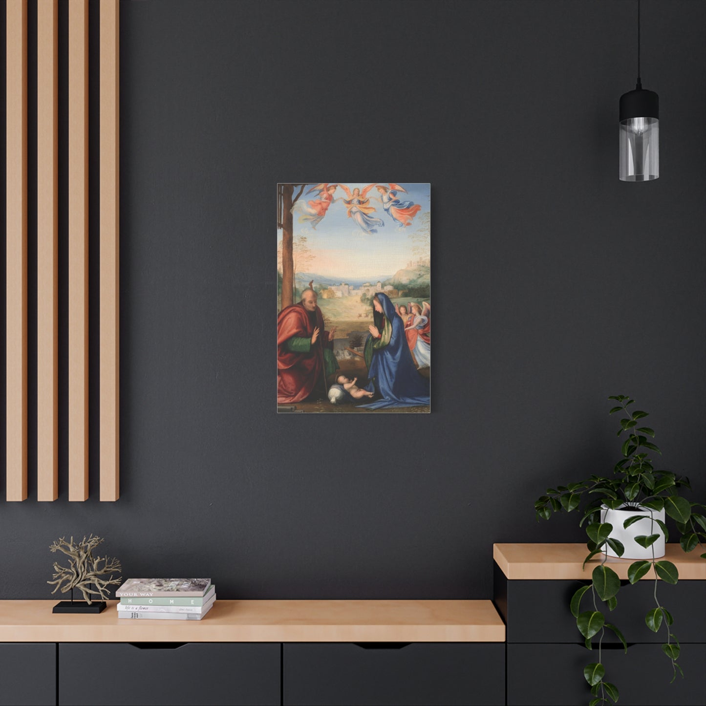 The Nativity (1504-7) by Fra Bartolommeo Canvas