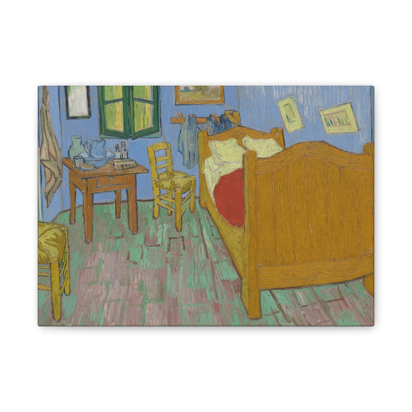 The Bedroom (1889) by Vincent Van Gogh Canvas