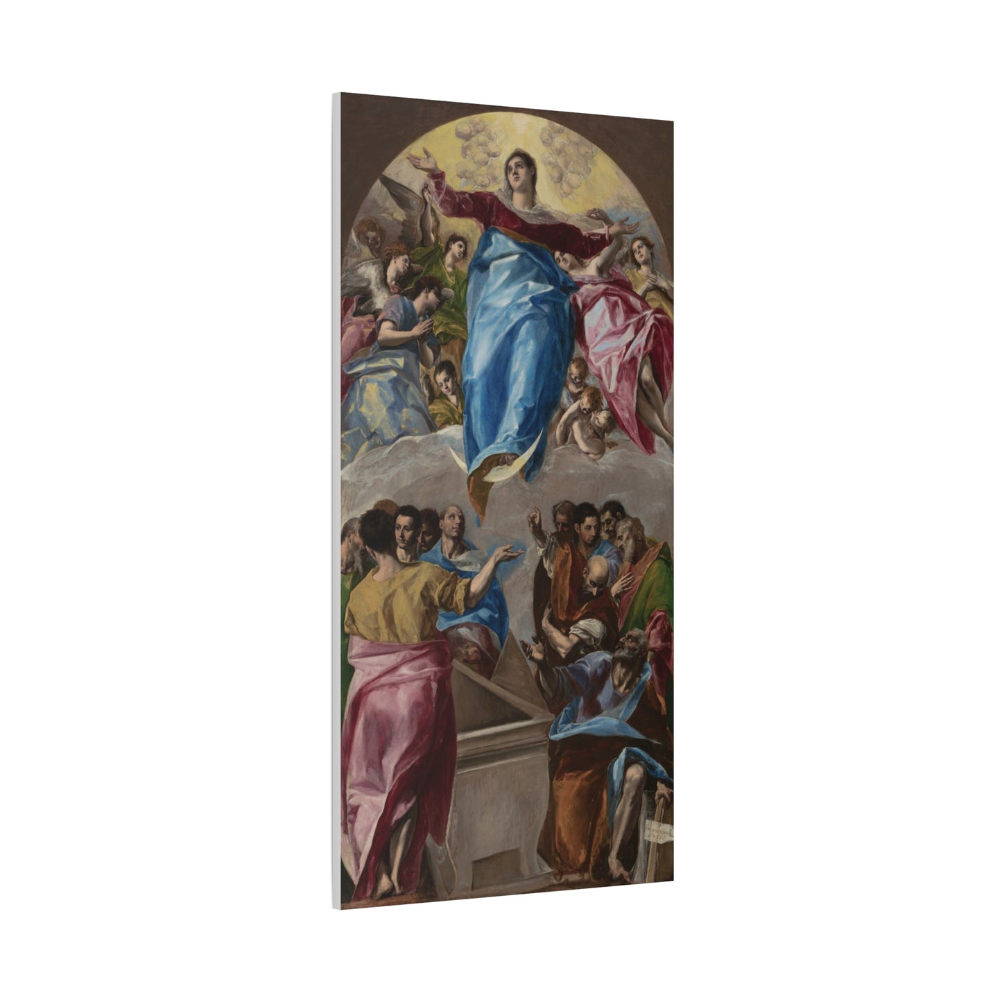 The Assumption of the Virgin Date (1577–79) by El Greco Canvas
