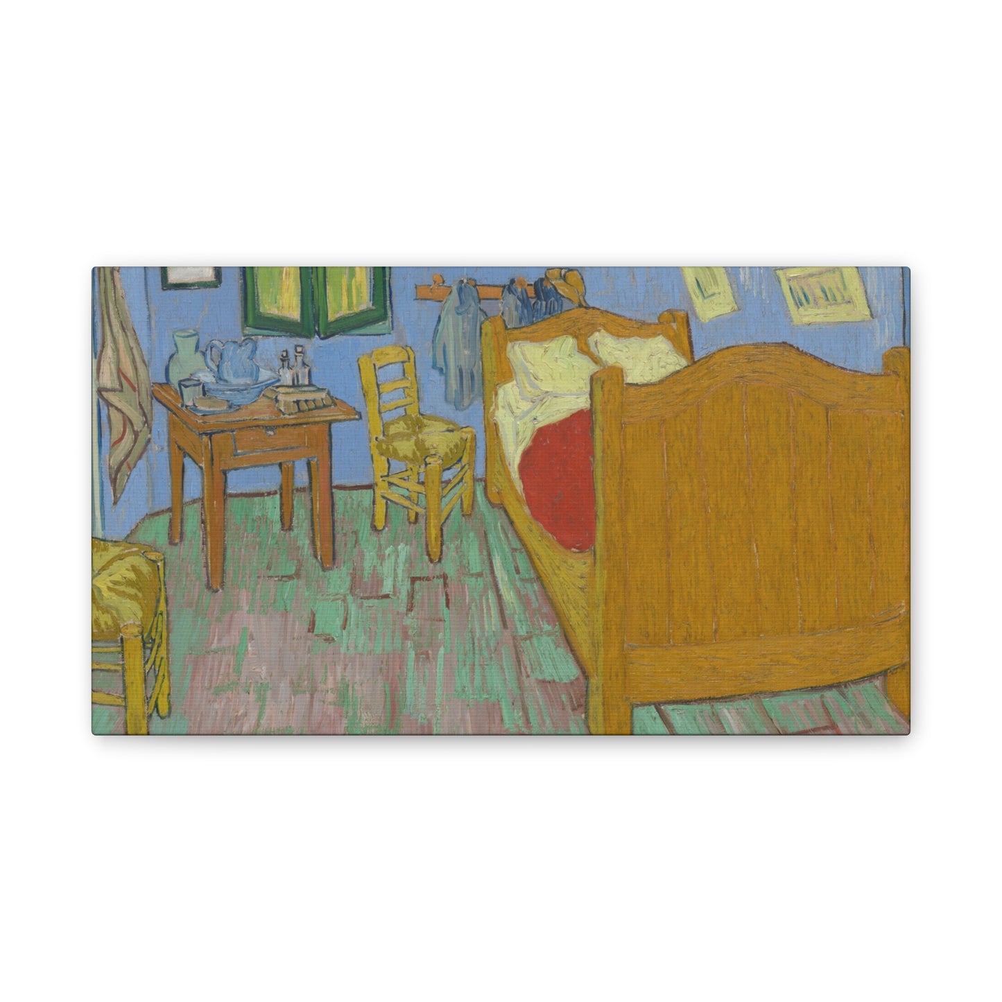 The Bedroom (1889) by Vincent Van Gogh Canvas