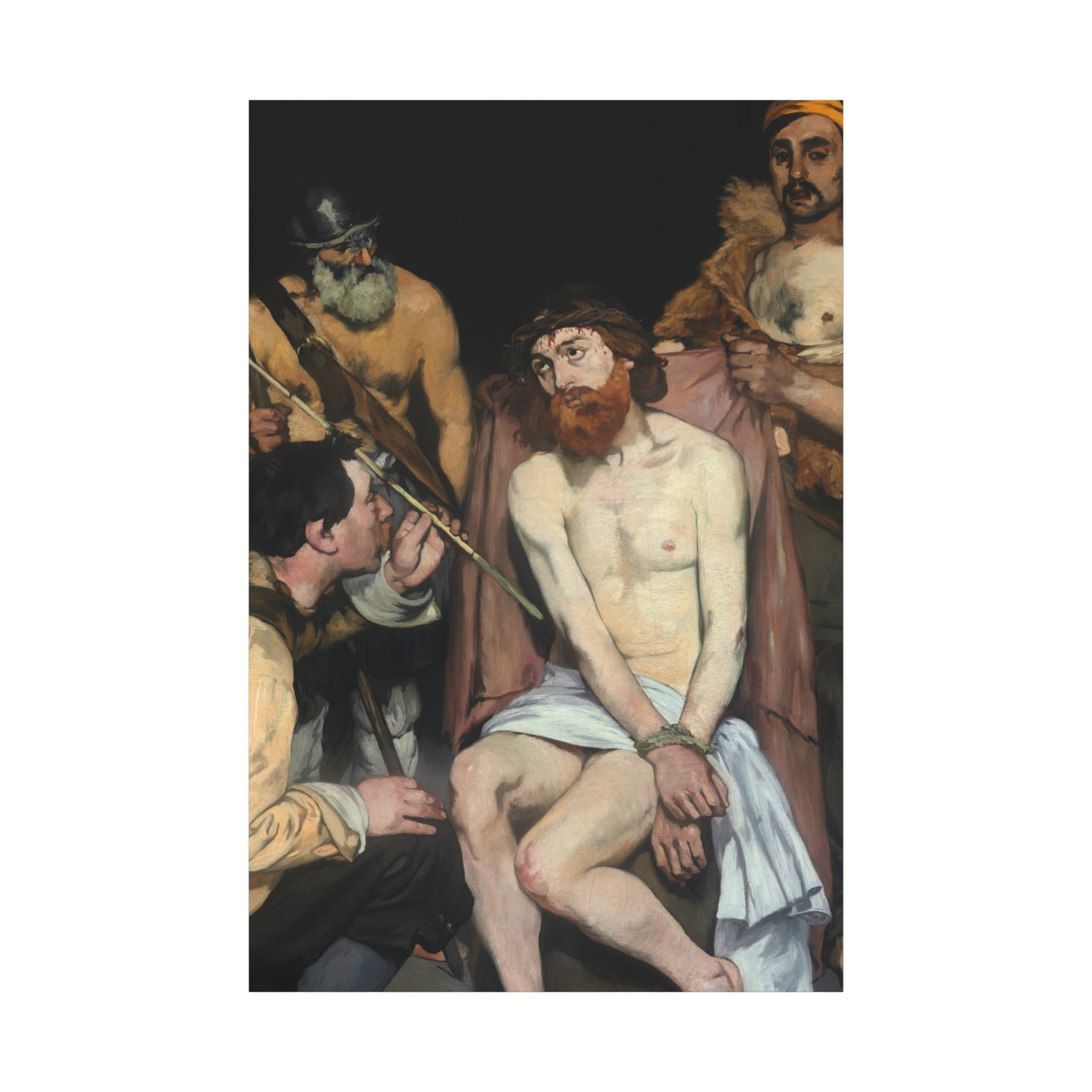 Jesus Mocked by the Soldiers (1865) by Édouard Manet Canvas