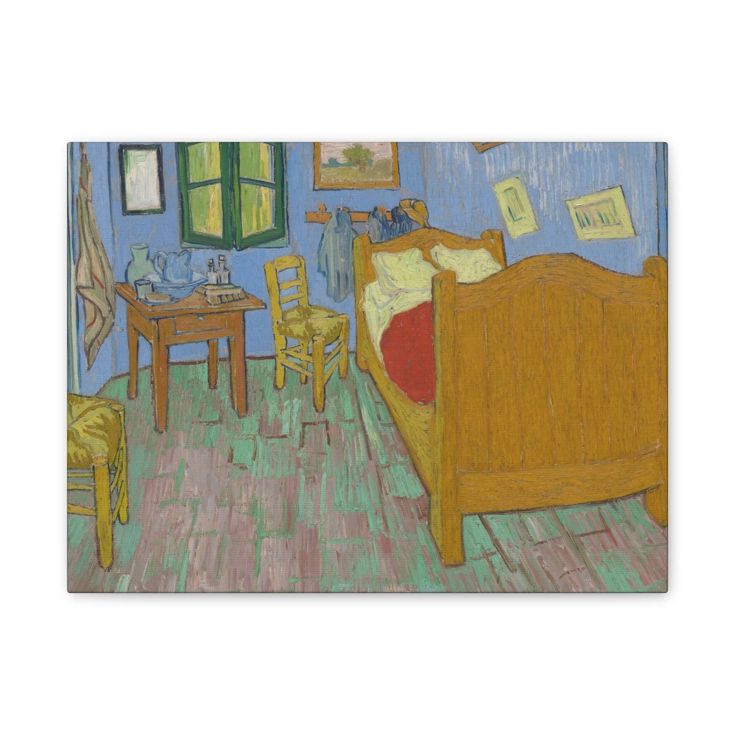 The Bedroom (1889) by Vincent Van Gogh Canvas