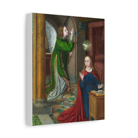 The Annunciation (1490–95) by Jean Hey Canvas