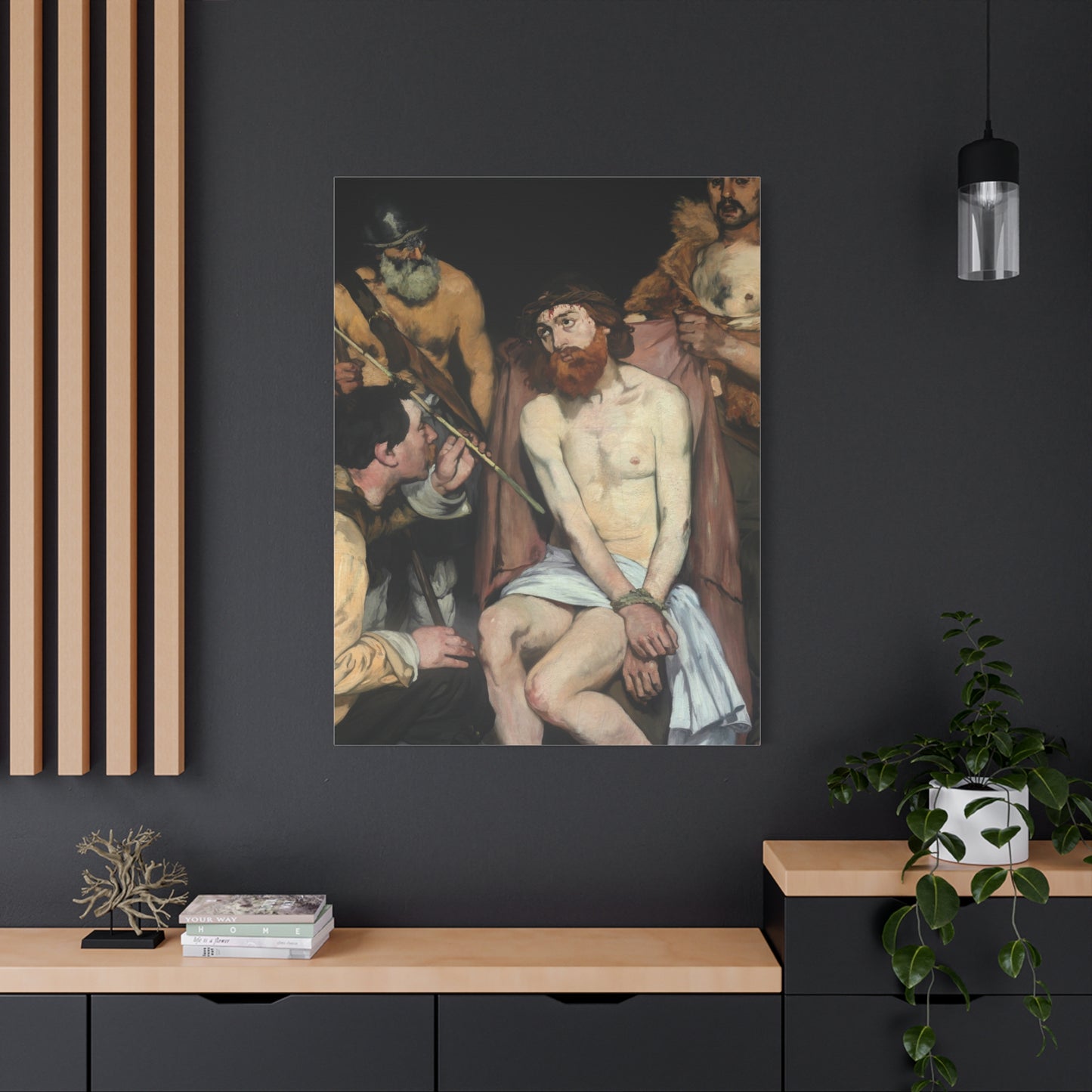 Jesus Mocked by the Soldiers (1865) by Édouard Manet Canvas